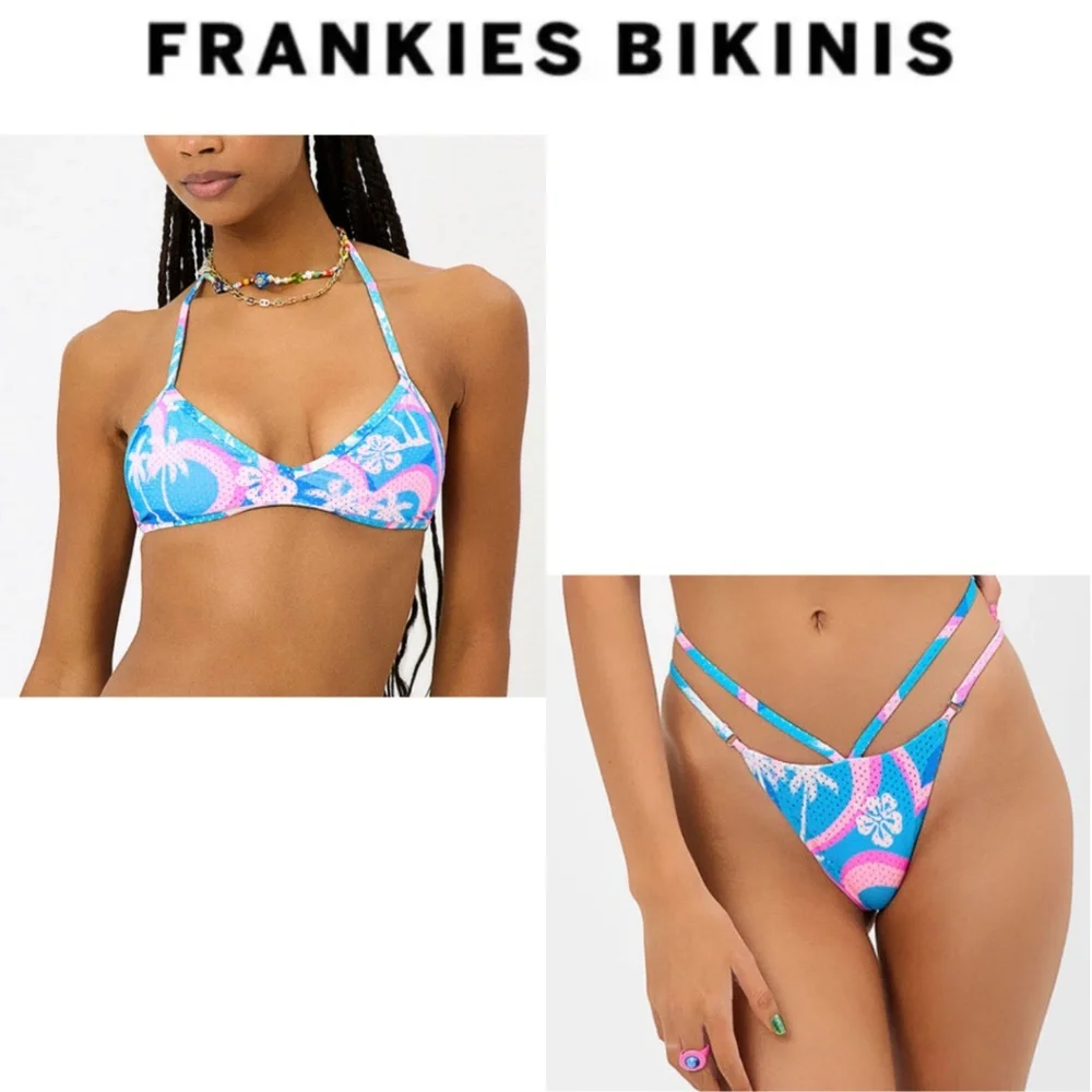 Frankie's Bikinis Mesh Tropic Love Bikini